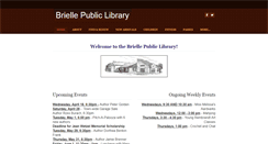 Desktop Screenshot of briellepubliclibrary.org